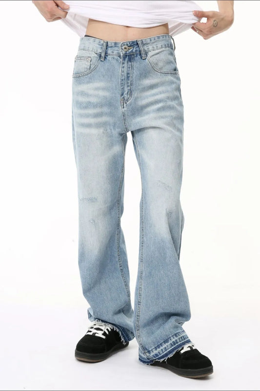Premium Baggy Jeans with Pockets