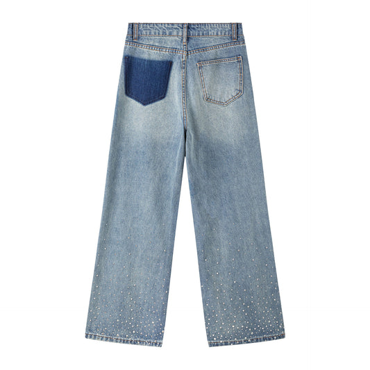 Premium Straight Leg Jeans - Vintage Casual Pants