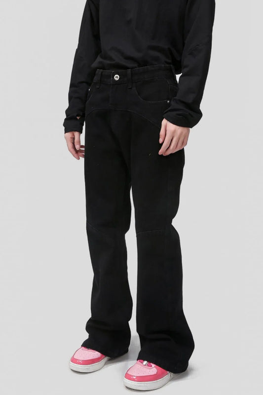 Mid Rise Jeans with Pockets - Premium Japanese Denim