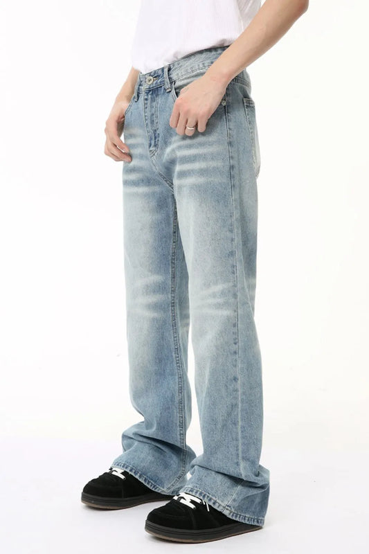 Premium Baggy Jeans with Pockets - Japanese Denim