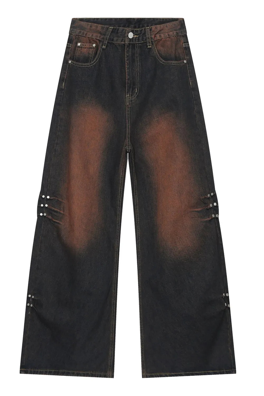 Premium Wide Leg Jeans with Pockets