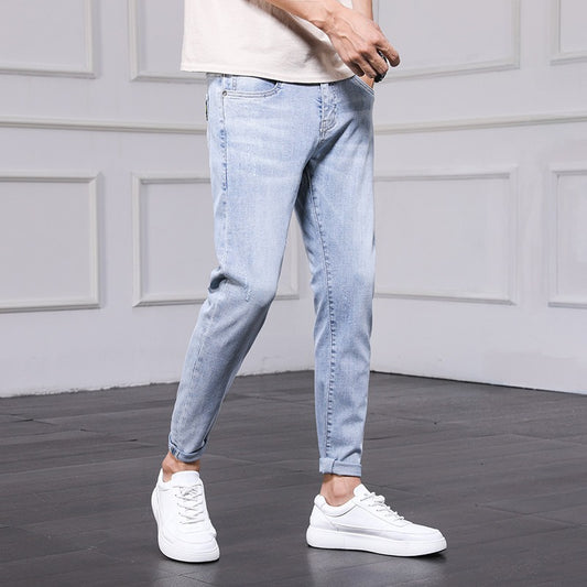 Men's Premium Korean Style Denim Pencil Pants