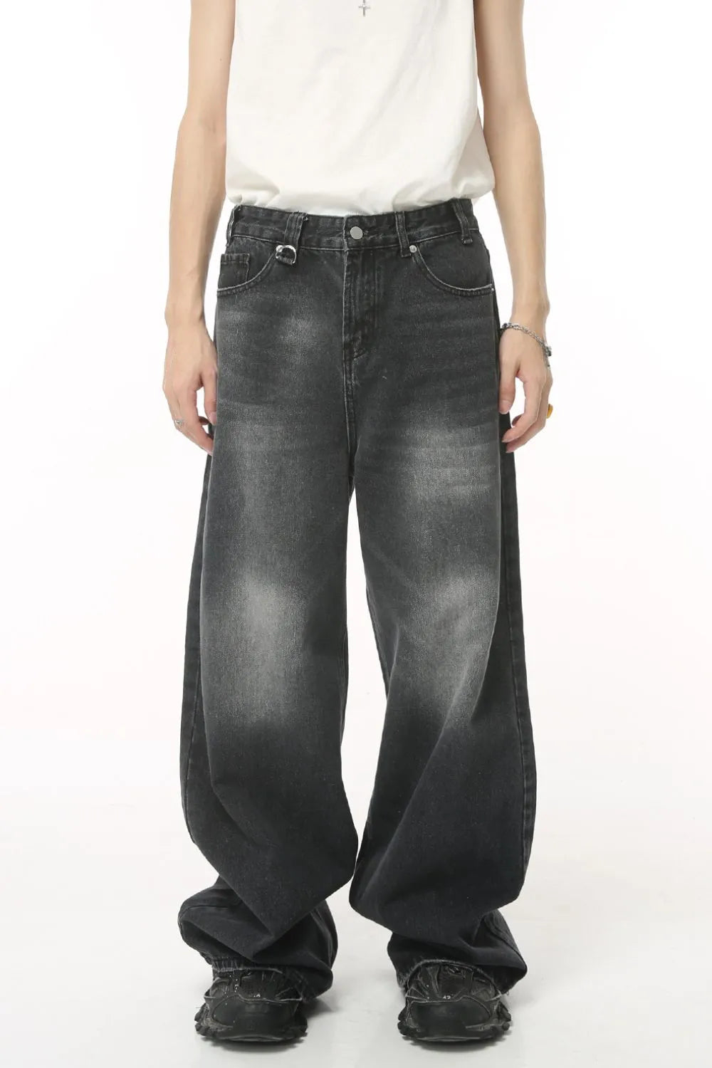 Premium Pocketed Wide Leg Jeans - Unmatched Comfort & Style