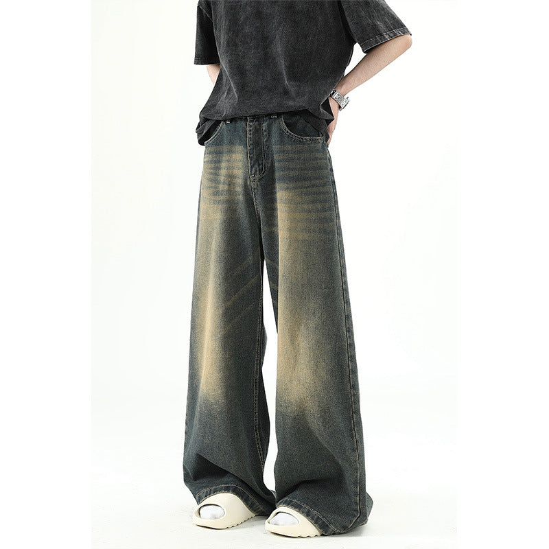 Loose Straight Tube Versatile Casual Floor Length Pants