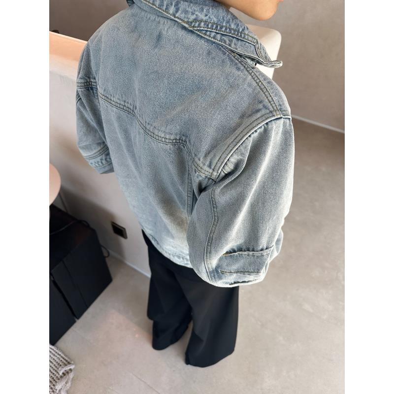 Premium Men's Denim Jacket - Clean Fit High-End Outerwear