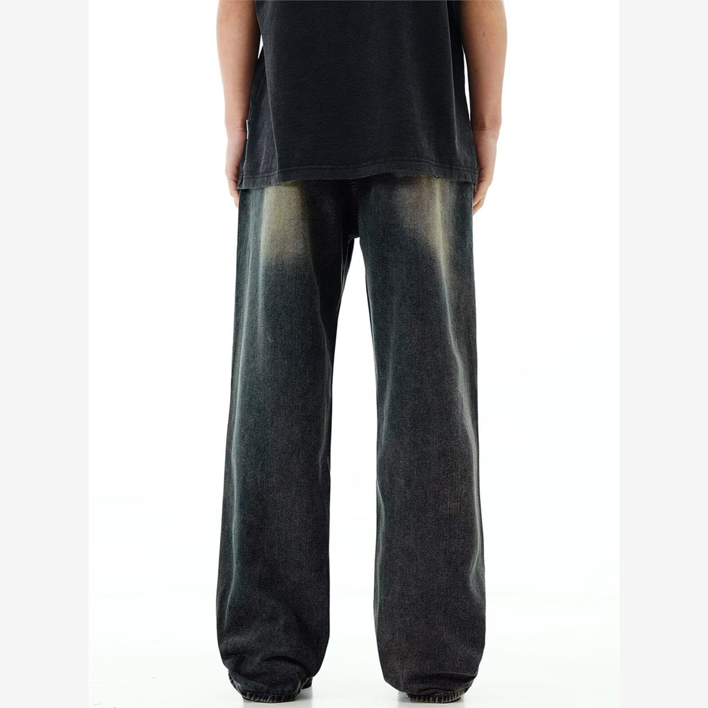 Vintage Ripped Jeans with Loose Fit