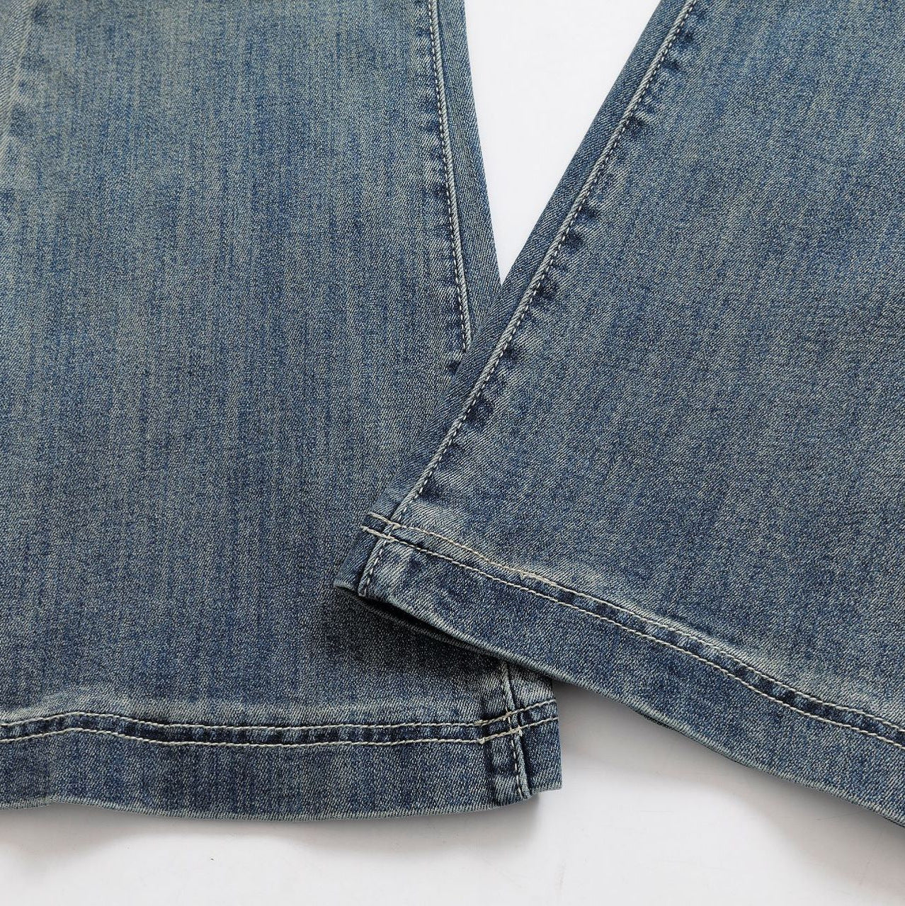 Elastic Slim Fit Flared Pants for Effortless Style