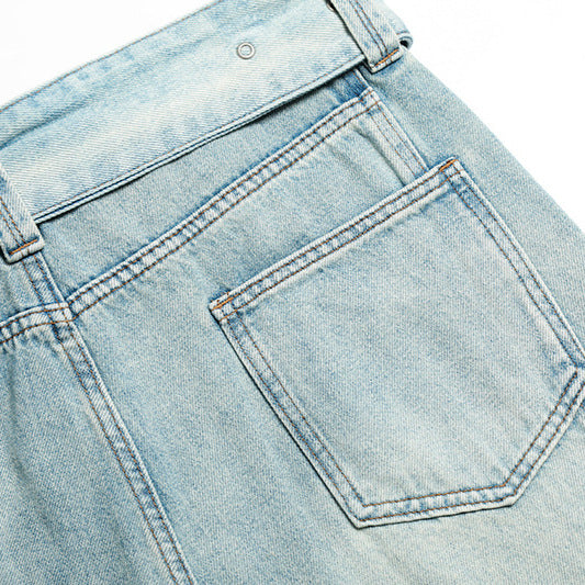 Washed Cat Whiskers Seven Quarter Shorts