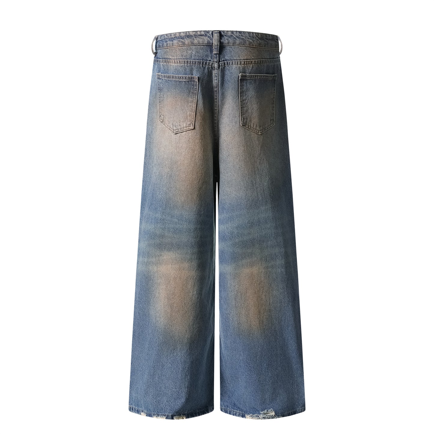 Premium Distressed Straight Leg Jeans – Japanese Denim