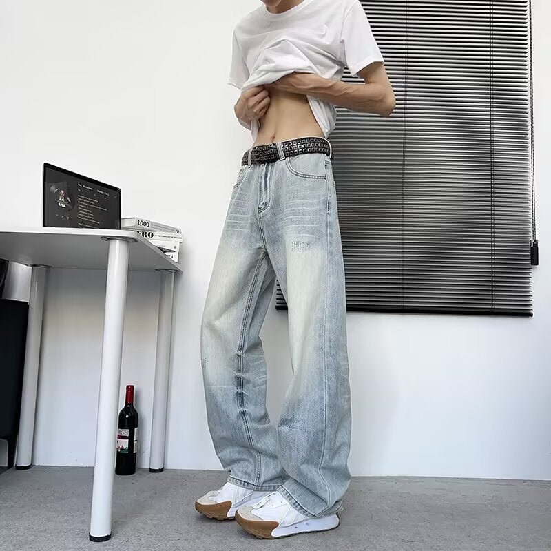 Loose and Versatile Cool Straight Leg Wide Leg Pants