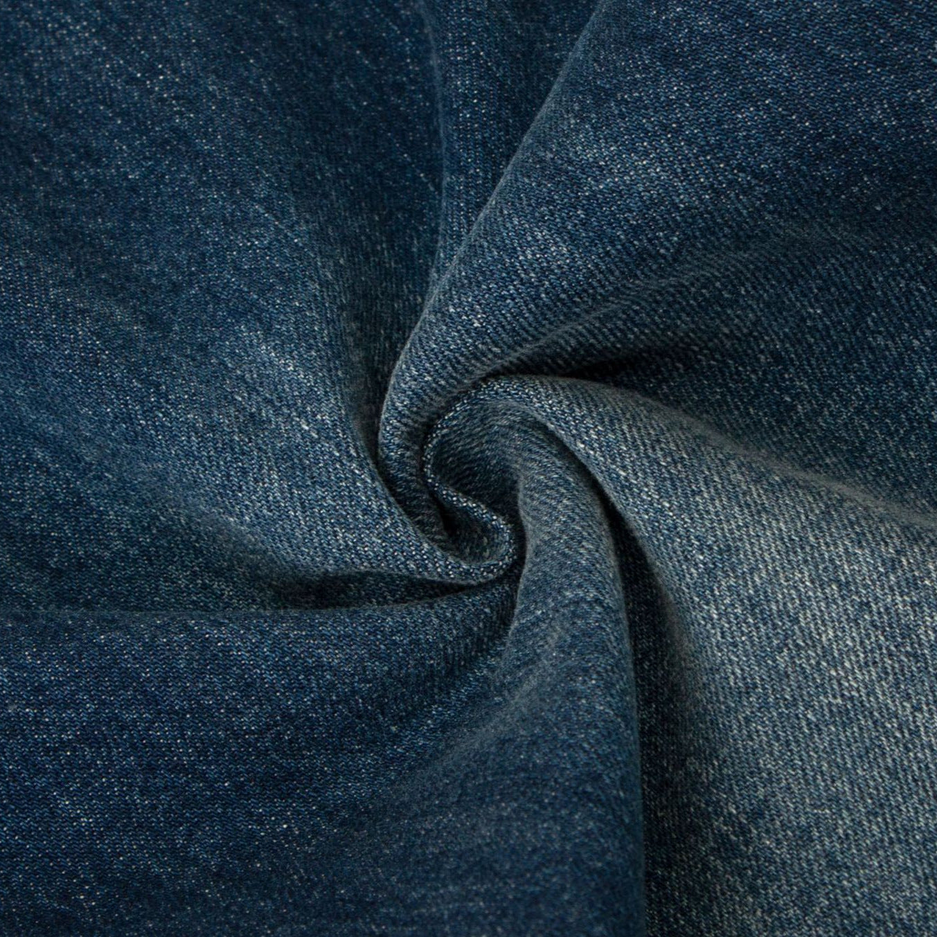 Ounce Washed Slight Flare Denim Long Pants