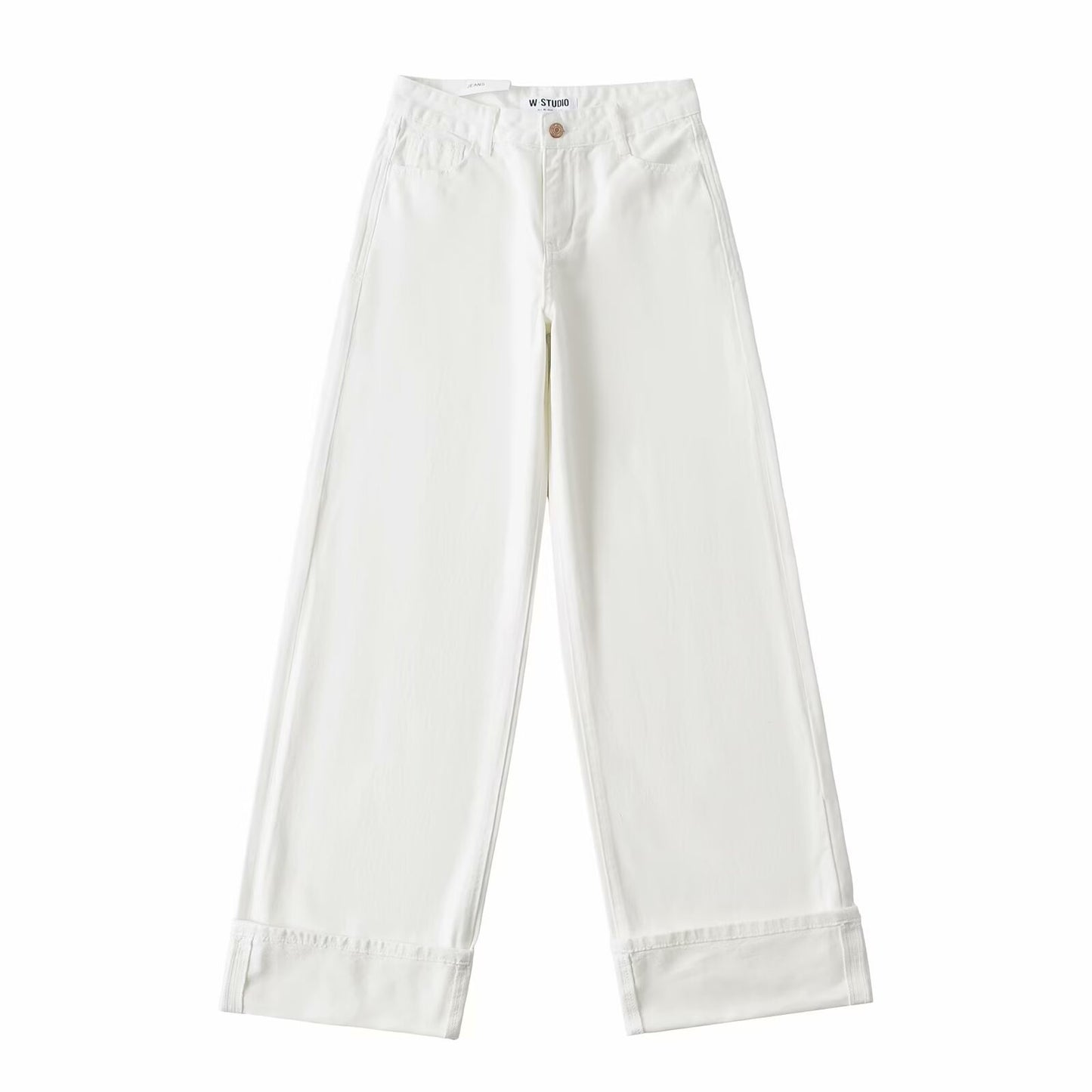 Women's Fashion Slim High-Waisted Jeans - Premium Japanese Denim