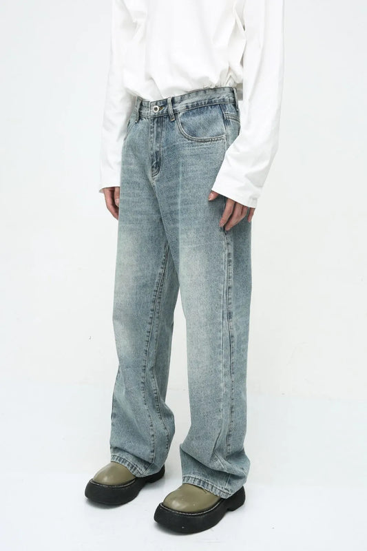 Premium Mid Rise Jeans with Pockets