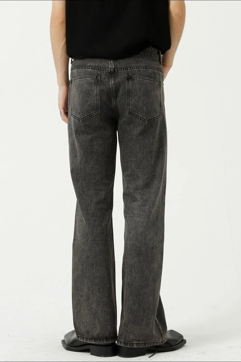 Mid Rise Jeans with Pockets - Premium Japanese Denim