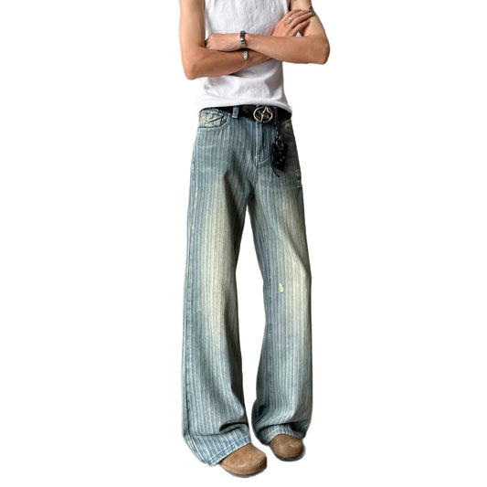 Cowboy High Street Micro Horn Slimming Casual Pants