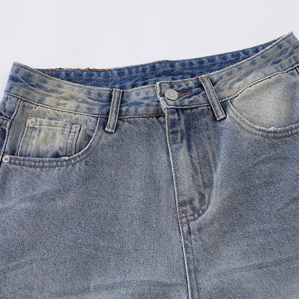 Men's and Women's Loose Wide-Leg Trousers - Premium Japanese Denim