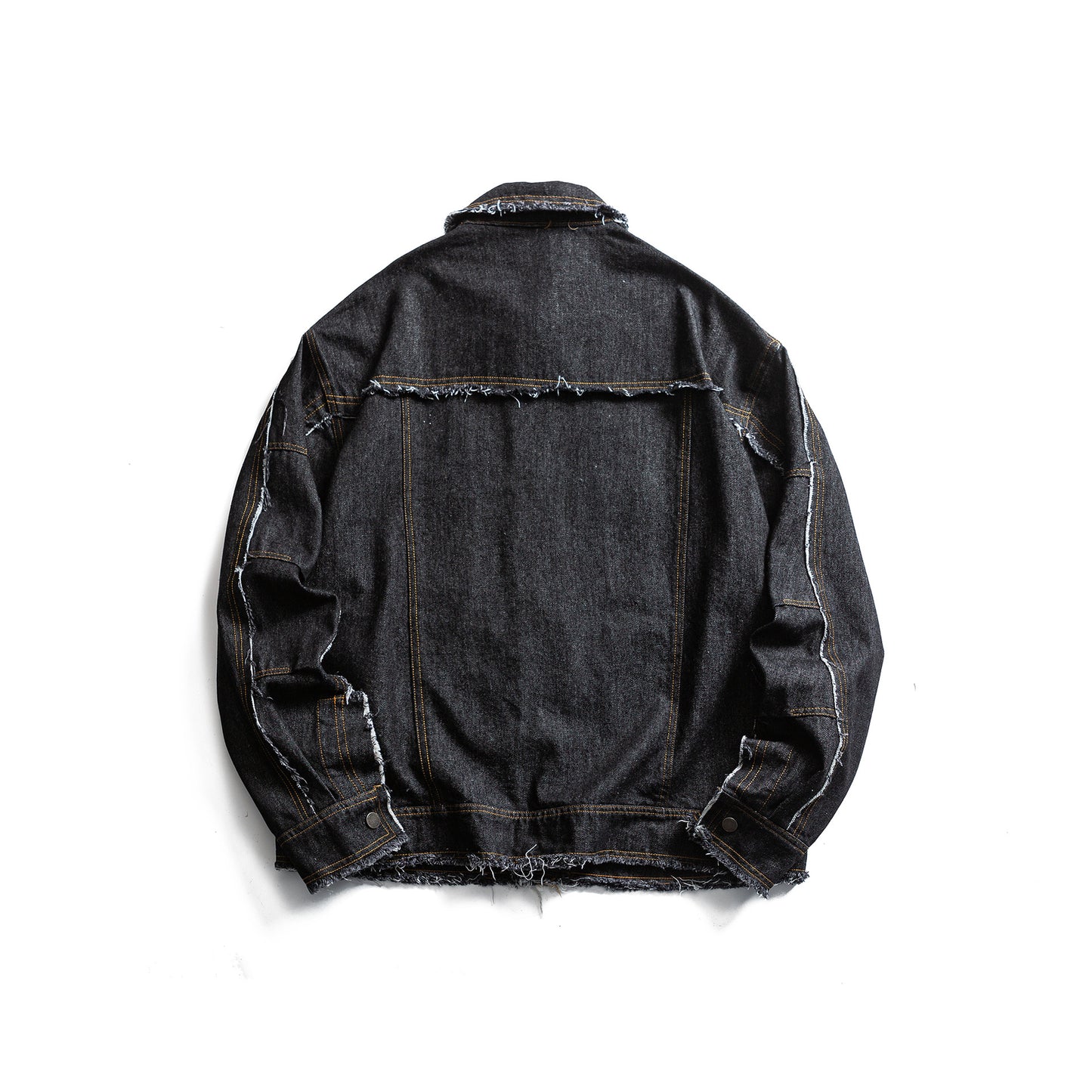 Retro Fringed Denim Loose Casual Jacket