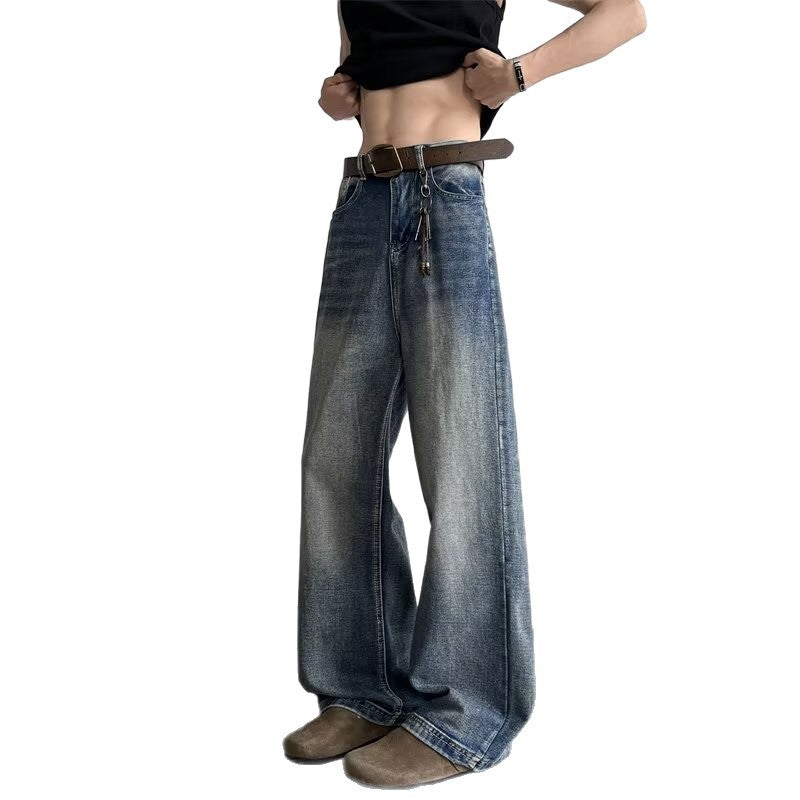 Loose Straight Leg Wide Leg Summer Retro Cool Pants