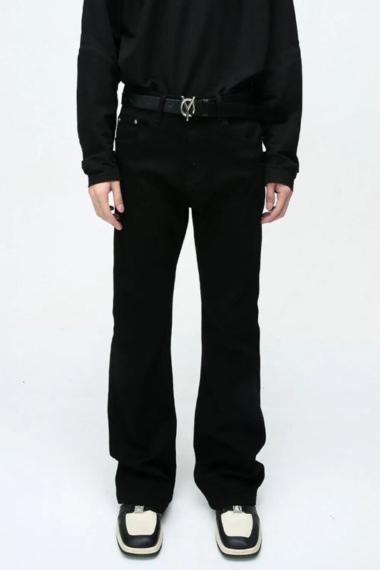 Mid Rise Jeans with Pockets - Premium Japanese Denim