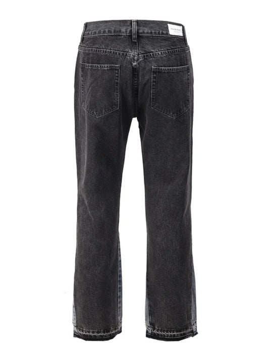 Men's Washed Bootcut Jeans - Premium Japanese Denim