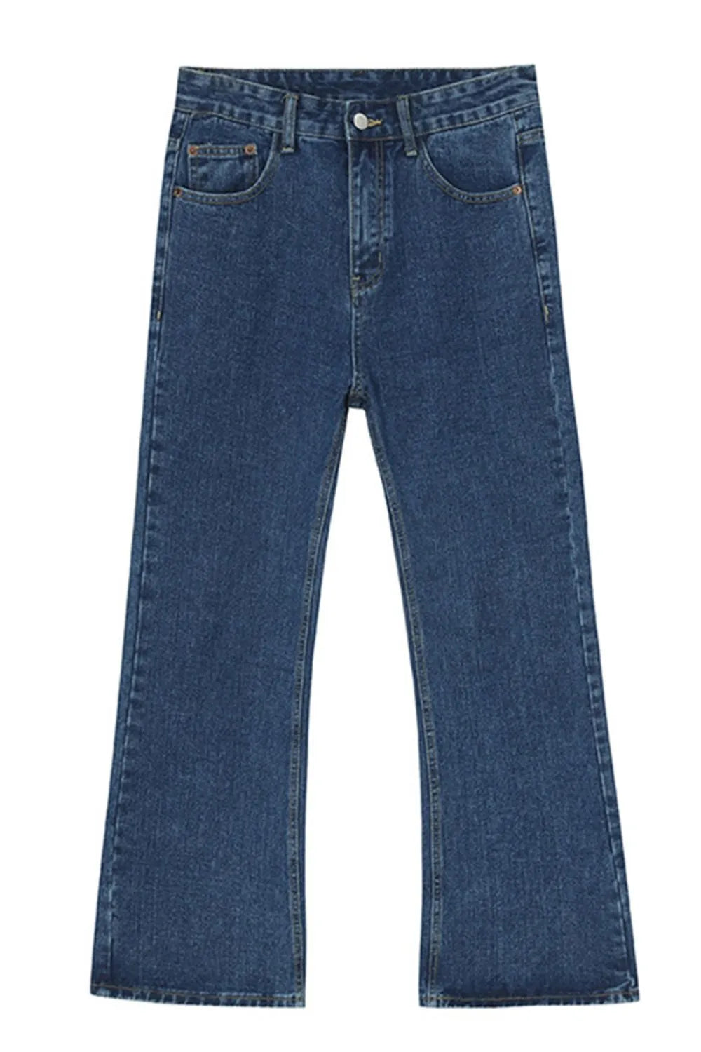 Mid Rise Jeans with Pockets - Premium Japanese Denim