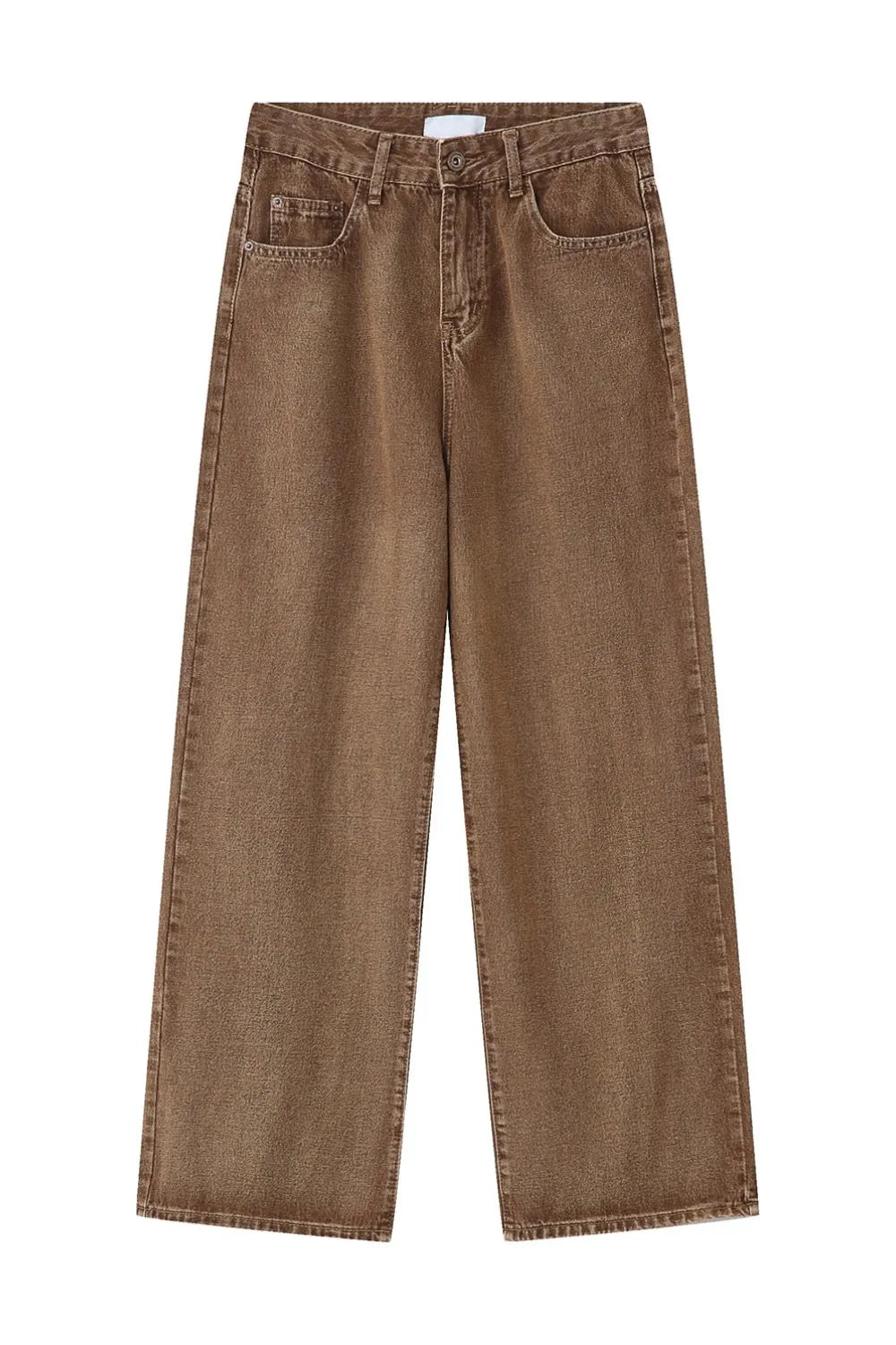 Premium Wide Leg Jeans with Pockets - Japanese Denim