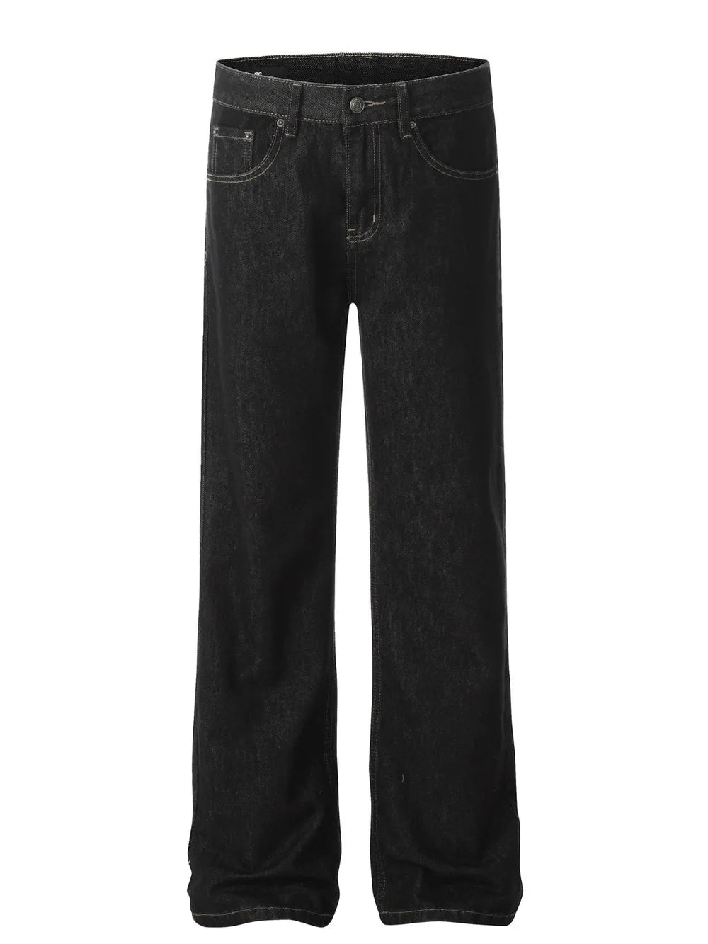 Premium Men's Straight Leg Jeans with Pockets