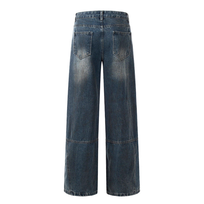 Premium Old Dirty Dyed and Ripped Jeans