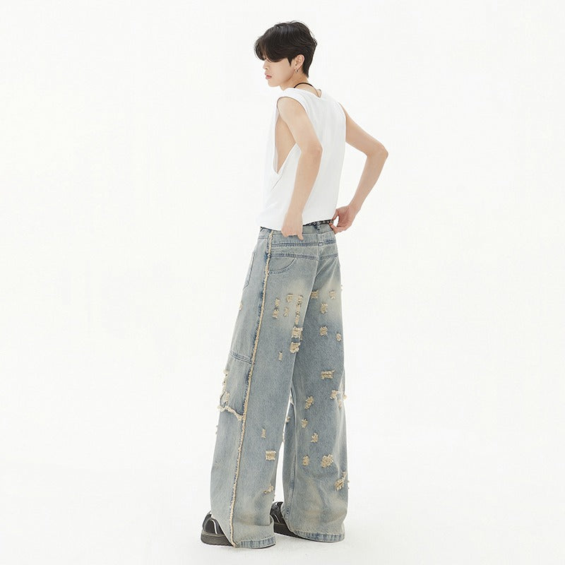 Straight Tube Loose Casual Wide Leg Pants