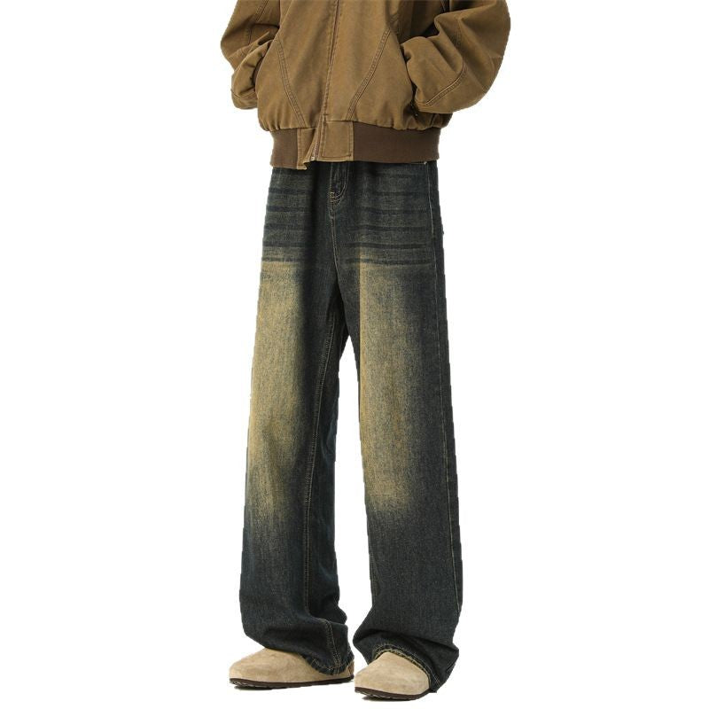 Premium Japanese Denim Straight Leg Wide Leg Pants