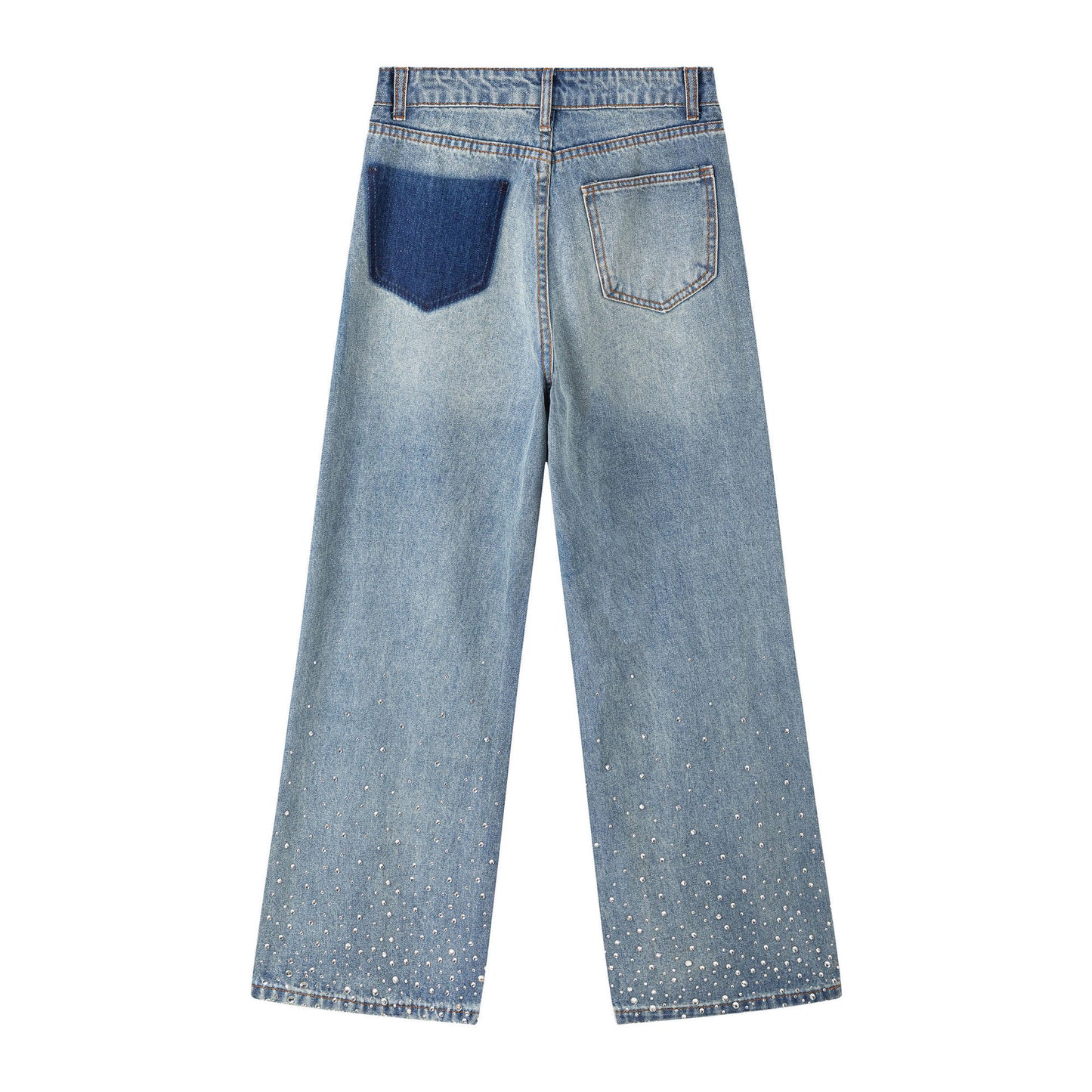 Premium Straight Leg Jeans - Vintage Casual Pants