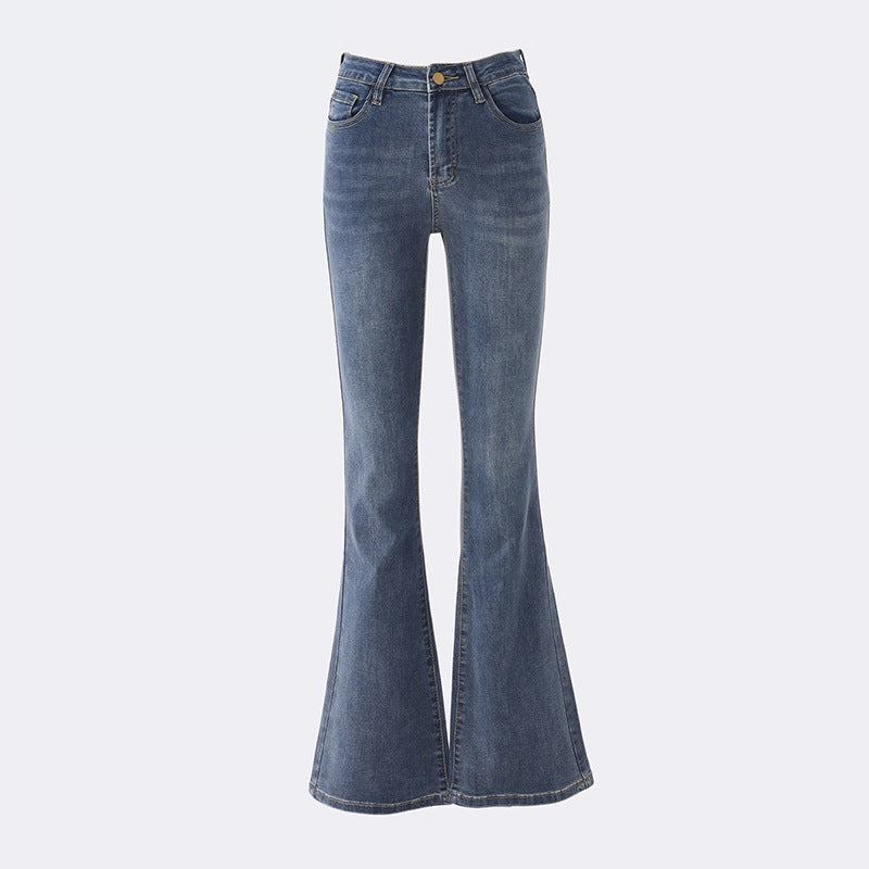 Women's Flared Jeans High Waist Slimming Ankle-Length Pants
