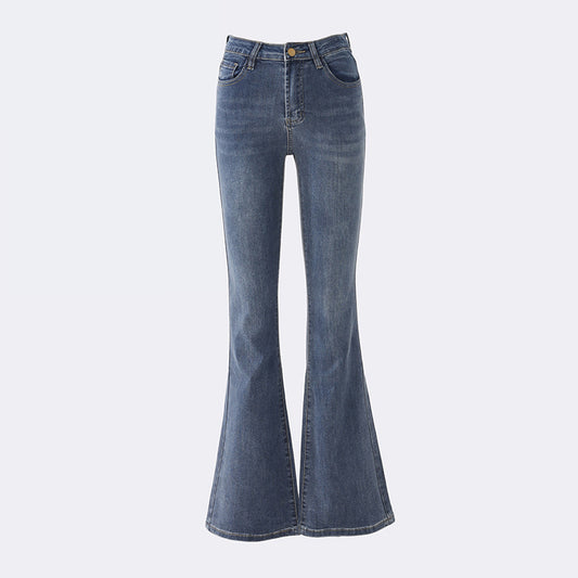 Women's Flared Jeans High Waist Slimming Ankle-Length Pants