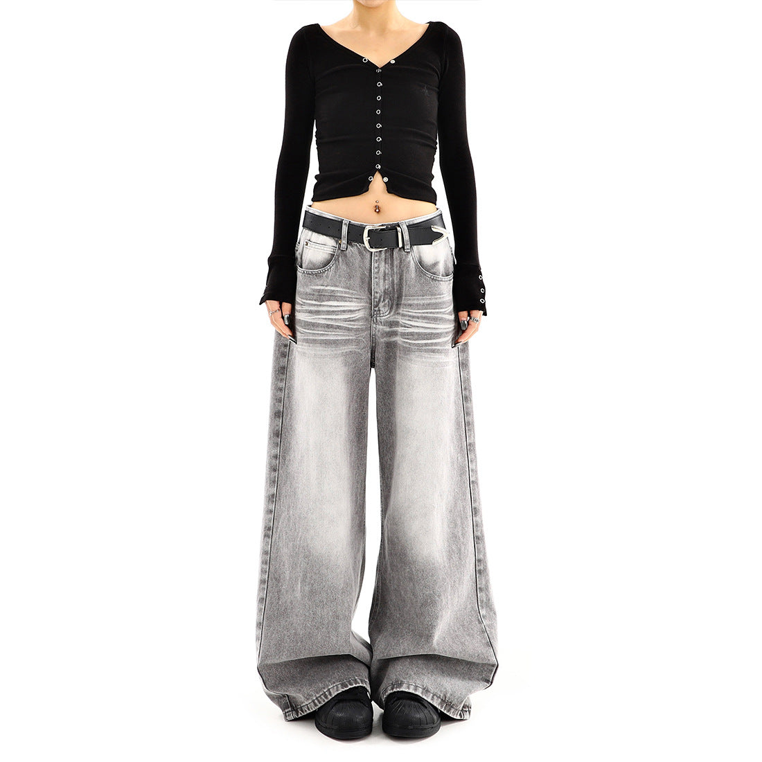 Summer Loose Slimming Straight Leg Floor Pants