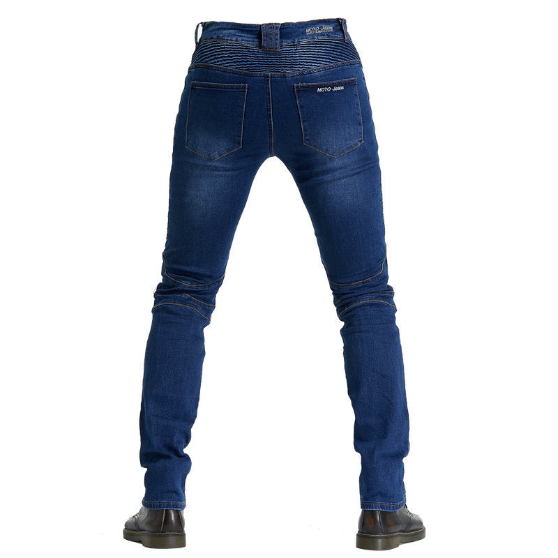 Premium Motorcycle Racing Jeans - Shatterproof Off-Road Pants