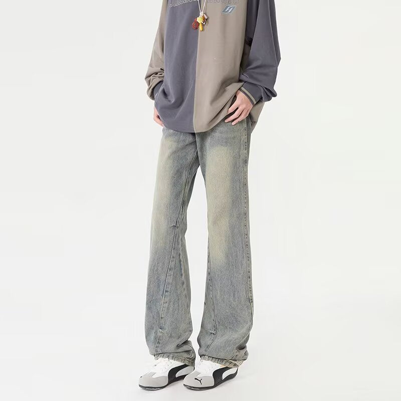 Retro Washed Denim Jeans for Men and Women - Summer Casual