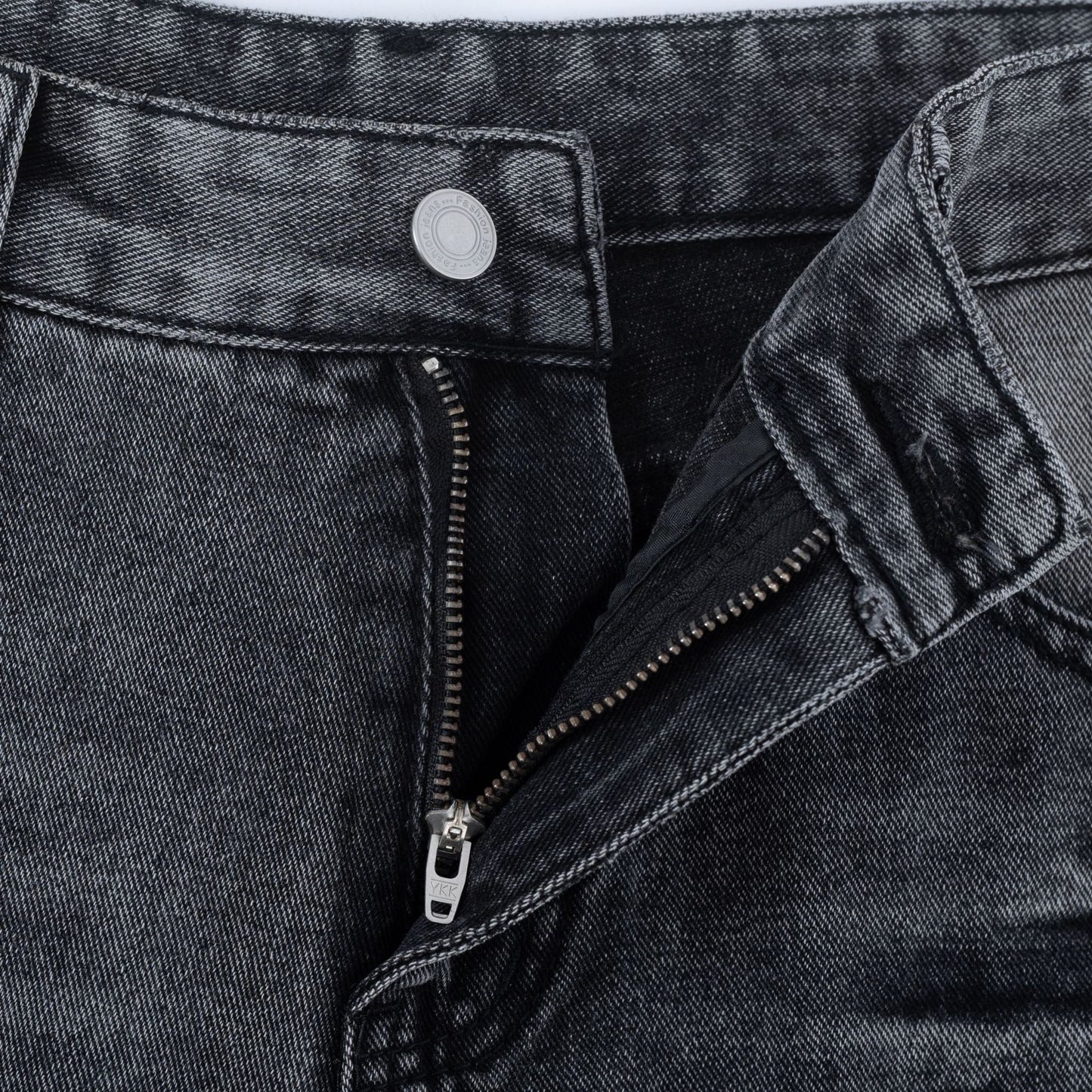 Street Style High-Street Unique Design Denim Long Pants