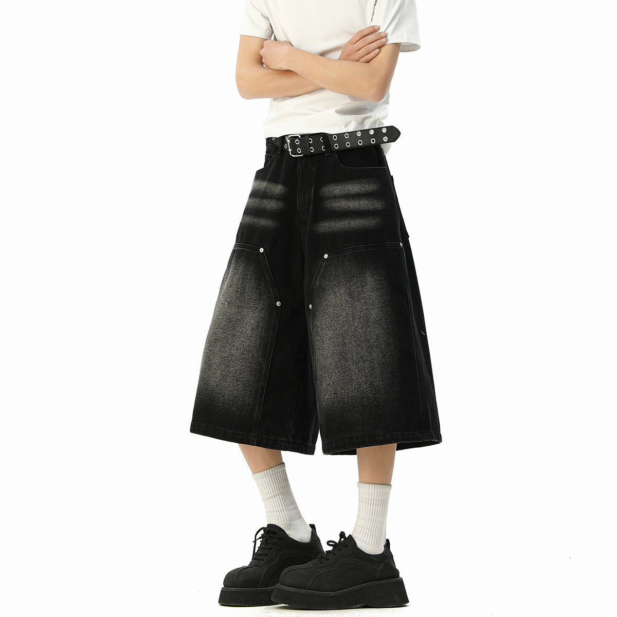 Premium Denim Shorts for Men and Women - Spring Summer Collection