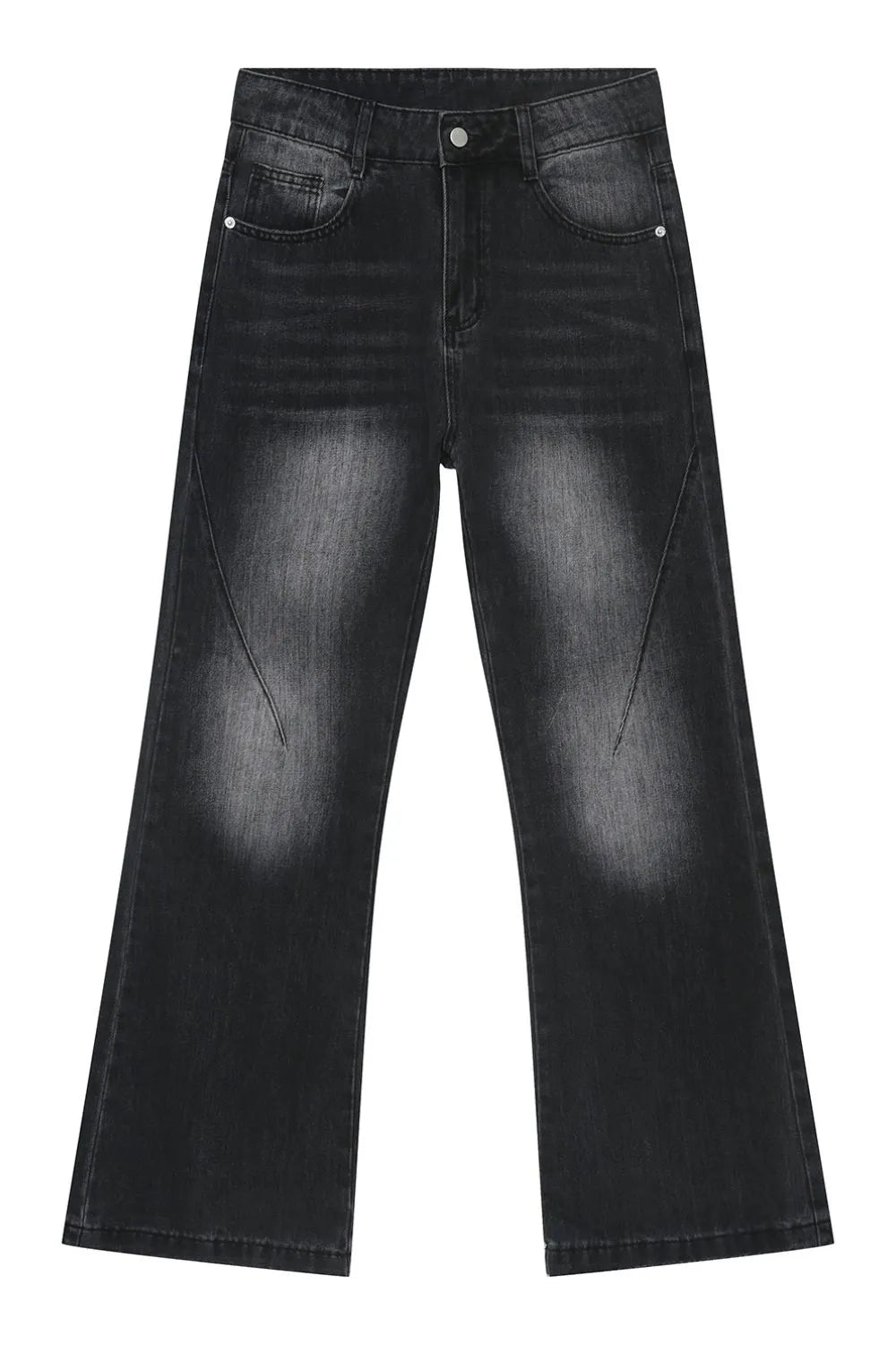 Premium Washed Jeans with Pockets