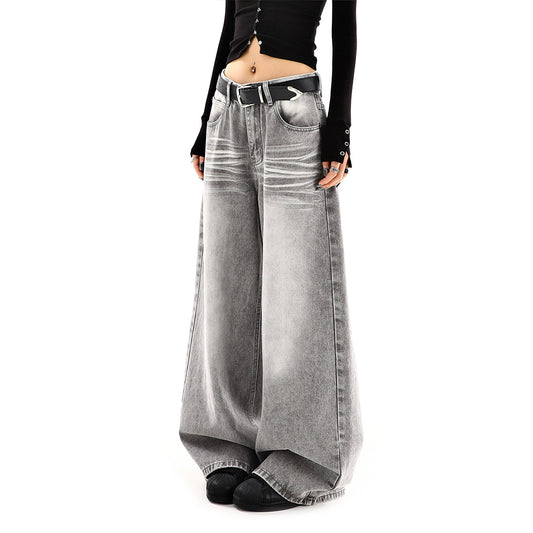 Summer Loose Slimming Straight Leg Floor Pants