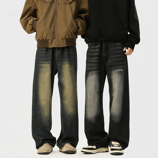 Premium Japanese Denim Straight Leg Wide Leg Pants