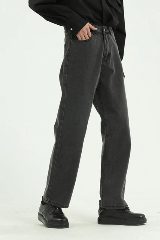 Baggy Jeans with Pockets - Premium Japanese Denim