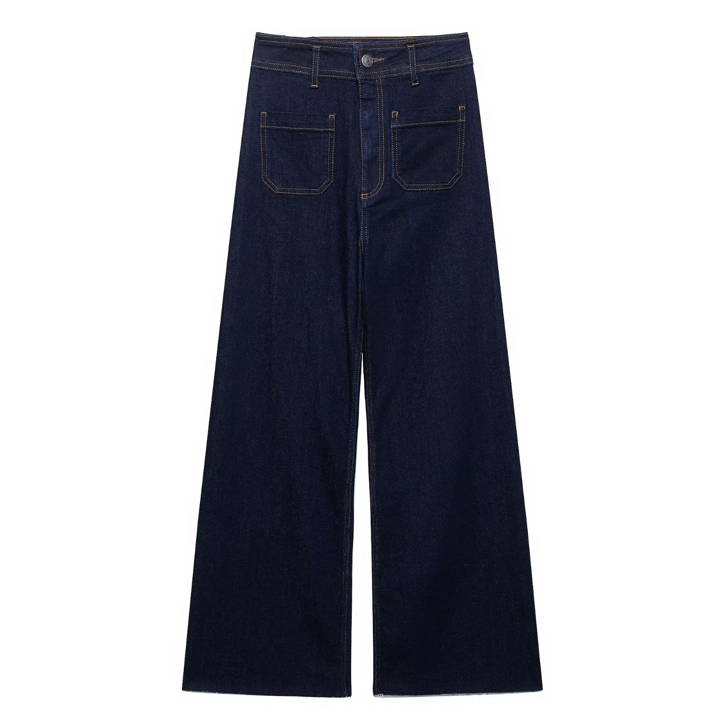 High Waist Wide Leg Jeans for Women - Fashionable & Versatile