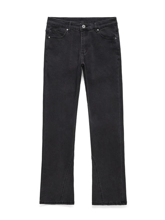 Men's Washed Bootcut Jeans - Premium Japanese Denim