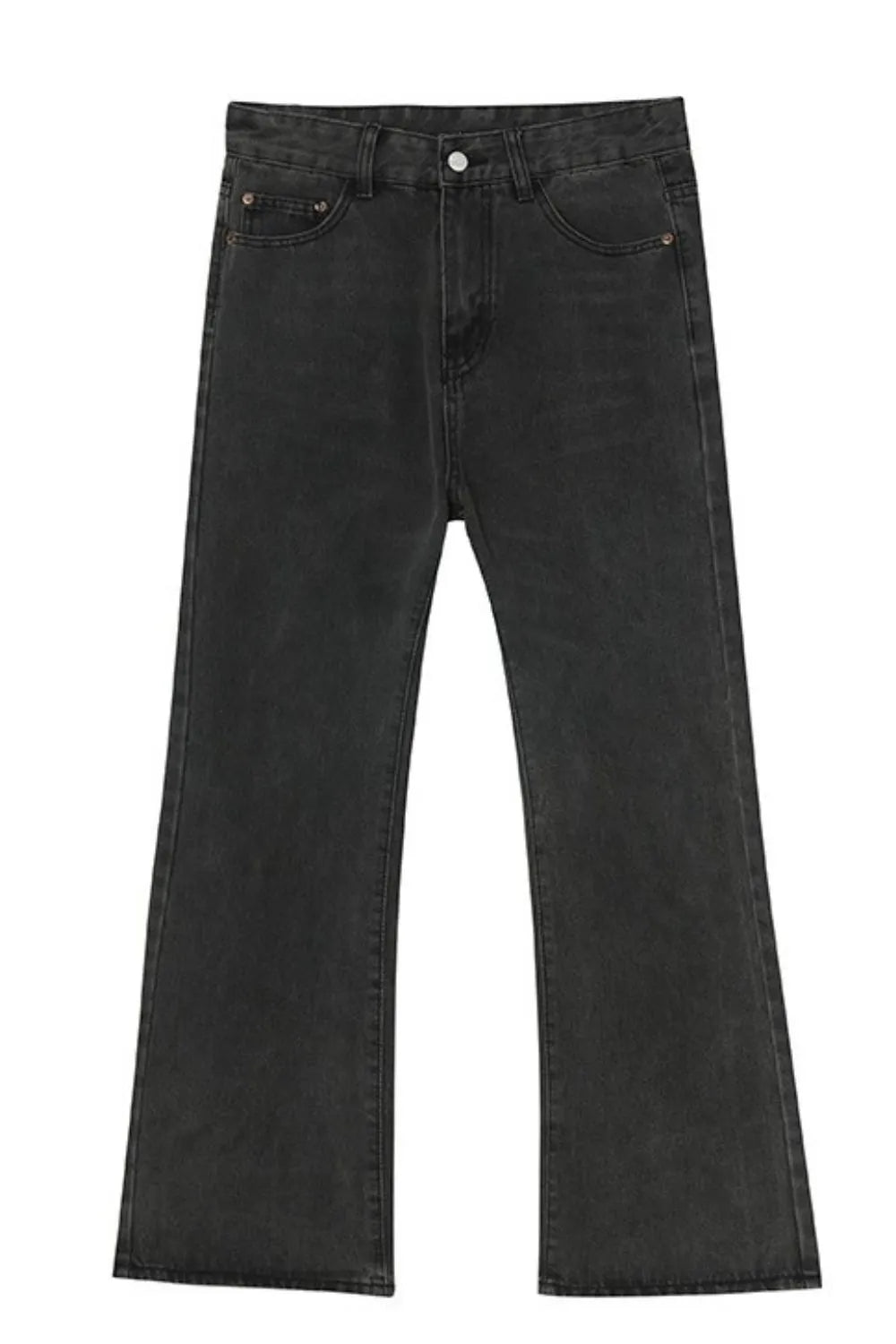 Premium Mid Rise Jeans with Pockets - Japanese Denim