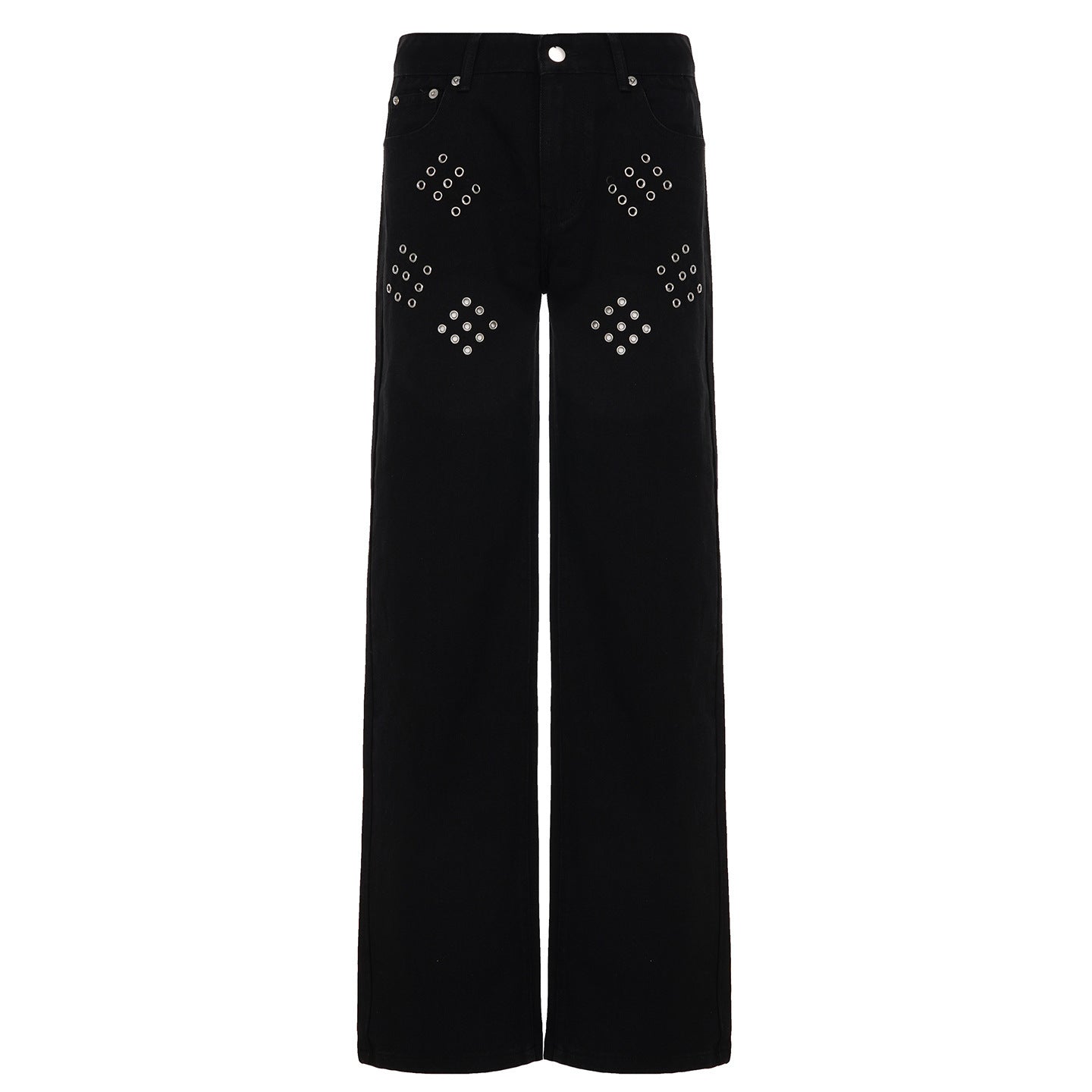 Retro Vintage Loose Fit Slimming Straight Leg Jeans for Women