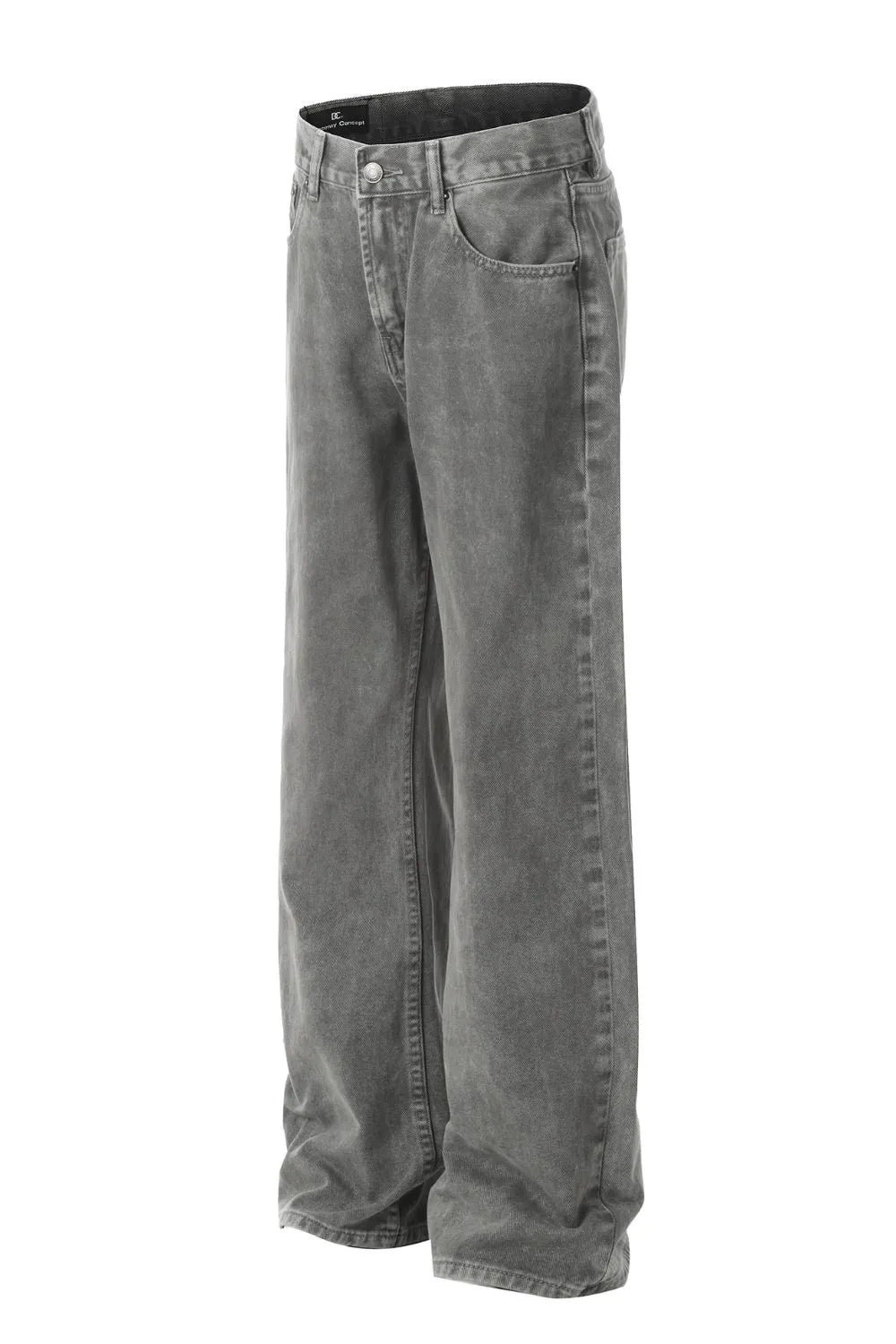 Men's Straight Leg Jeans with Pockets - Premium Japanese Denim
