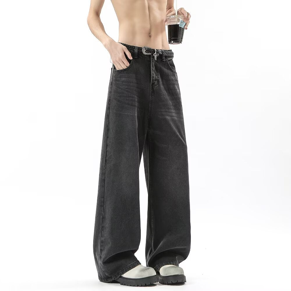 Loose Straight Tube Versatile Casual Floor Length Pants