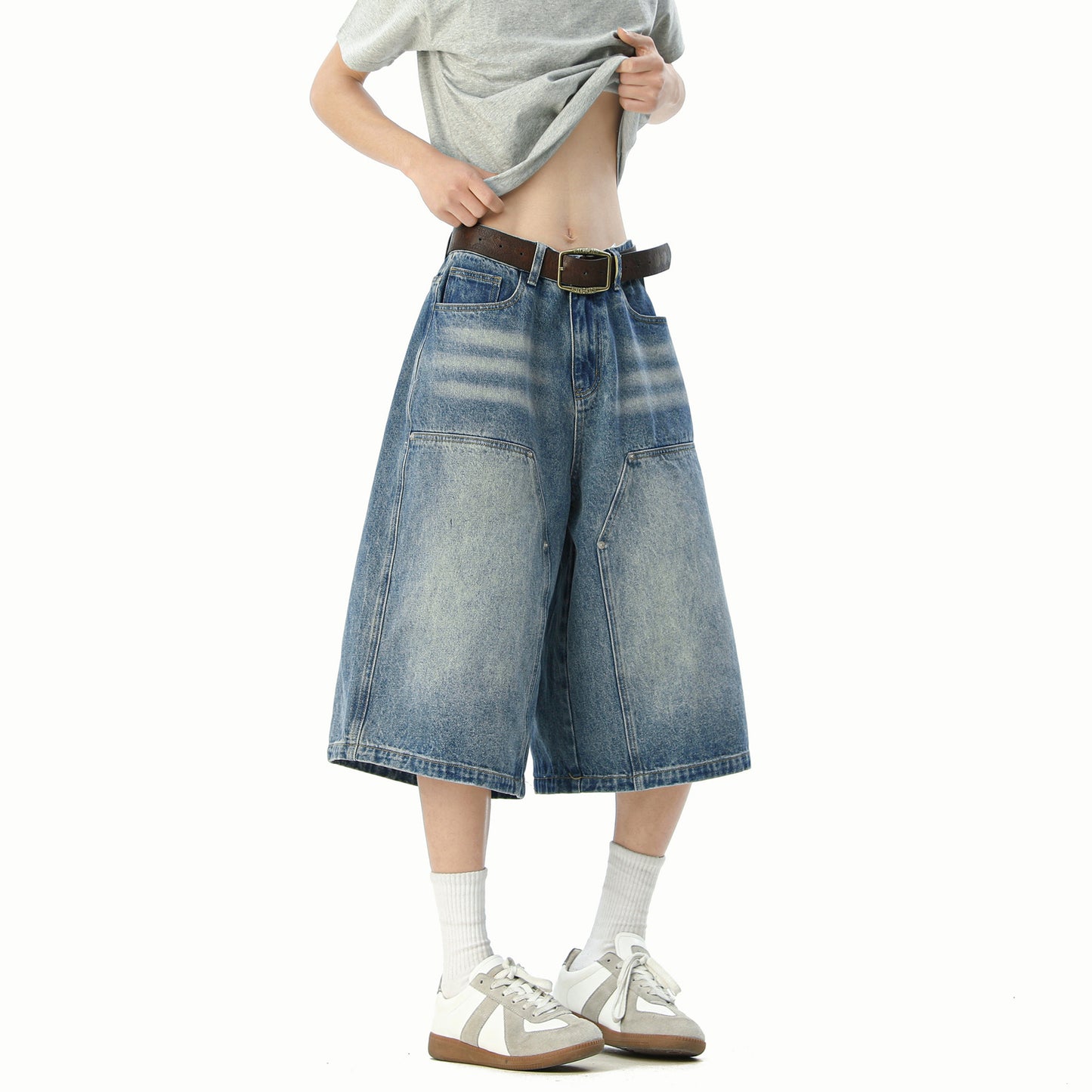 Premium Denim Shorts for Men and Women - Spring Summer Collection