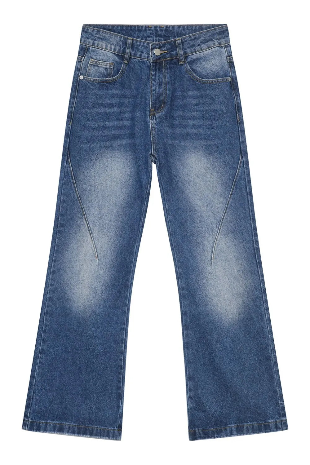 Premium Washed Jeans with Pockets